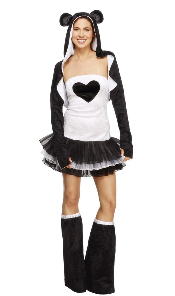 Ladies Fever Panda Bear Costume